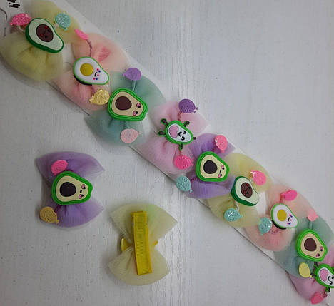 Шпилька-качка для волосся "Авокадо", фото 1