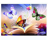 Схема для вишивки  бiсером ,,Чарiвна книга. Метелики,,, фото 2