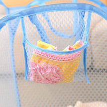 Кошик сітка для білизни та іграшок розкладний 30х30х46 см, фото 3