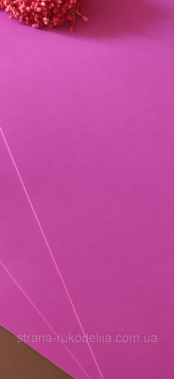 Фоамирана EVA , толщина 1 мм , размер 50*50 см , цвет Барби - фото 4 - id-p1460487854