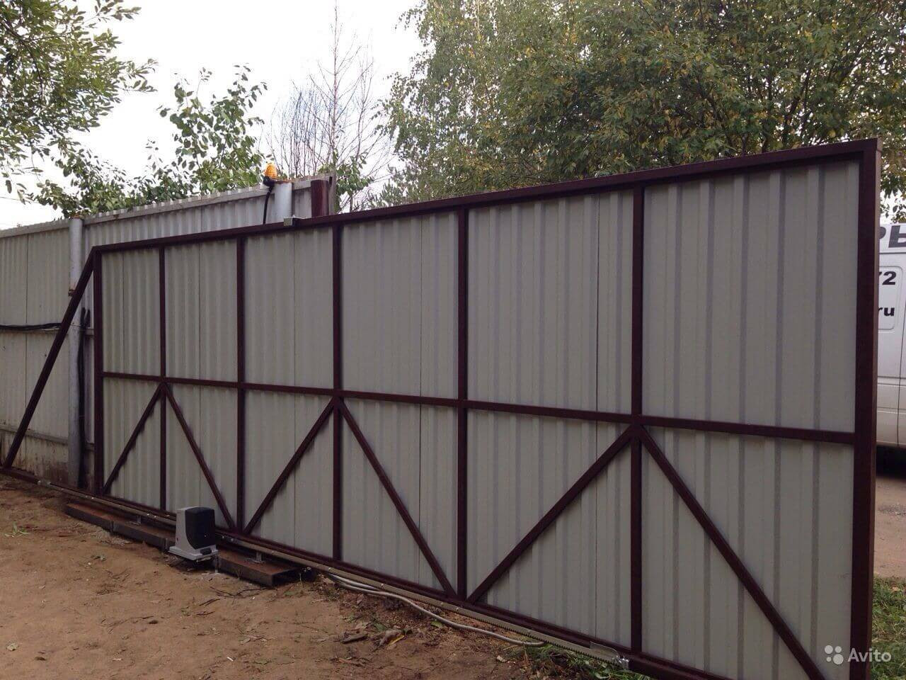 Комплект розсувні ворота