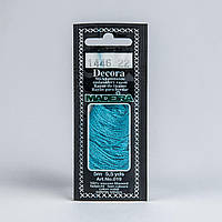 1446 Мулине голубого цвета Decora Madeira 5 m 4-х слойные филамент 100% вискоза