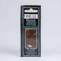1456 Мулине коричневого цвета Decora Madeira 5 m 4-х слойные филамент 100% вискоза