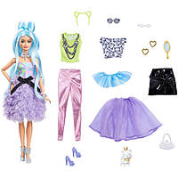 Кукла Барби Экстра Модница Меняй и Сочетай Barbie Extra Doll & Accessories Set with Mix & Match Pieces for 30+