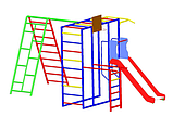 Дитячий спортивний майданчик Dalli-819 для вулиці металевий комплекс з гіркою, фото 4