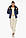 Сапфірова куртка жіноча практична для носіння восени модель 57520 38 42, фото 3