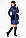Сапфірова куртка на змійці жіноча модель 31845 р — 42 (XXS), фото 4