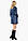 Жіноча куртка фірмова колір темна лазур модель 39002 р. 42 44, фото 5