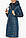 Практична куртка жіноча колір темна блакить модель 68410 розмір: 40 42 44, фото 7