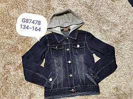 Джинсова куртка-піджак для дівчаток Grace 134-164р.р.
