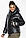 Куртка чорна жіноча коротка для носіння восени модель 44520 (КЛАД ТІЛЬКИ 42(XXS)), фото 5