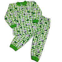 Пижама детская с начесом ,на кнопочке. 34р(122-128см) = 170грн, мальчик