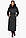 Жіноча куртка стьобана колір чорний модель 31012 р — 44 46 48 50 52 42 (XXS), фото 3