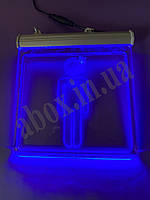 Табличка на Туалет Чоловічий | Вивіска для туалету з підсвічуванням