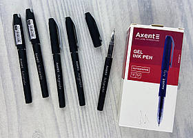 Ручка Гелева Autographe AG1007-01-A Чорна 6611Ф+ Axent, Німеччина