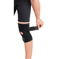Бандаж на колінний суглоб із 4 ребрами жорсткості роз'ємний неопреновий арт. 518 Торос-Груп (Toros-Group)