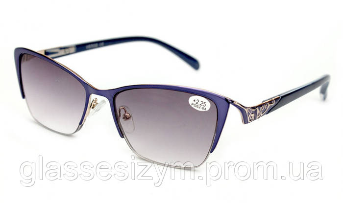 Очки для зрения с затемненными стеклами Verse синие, цена 348 грн ...