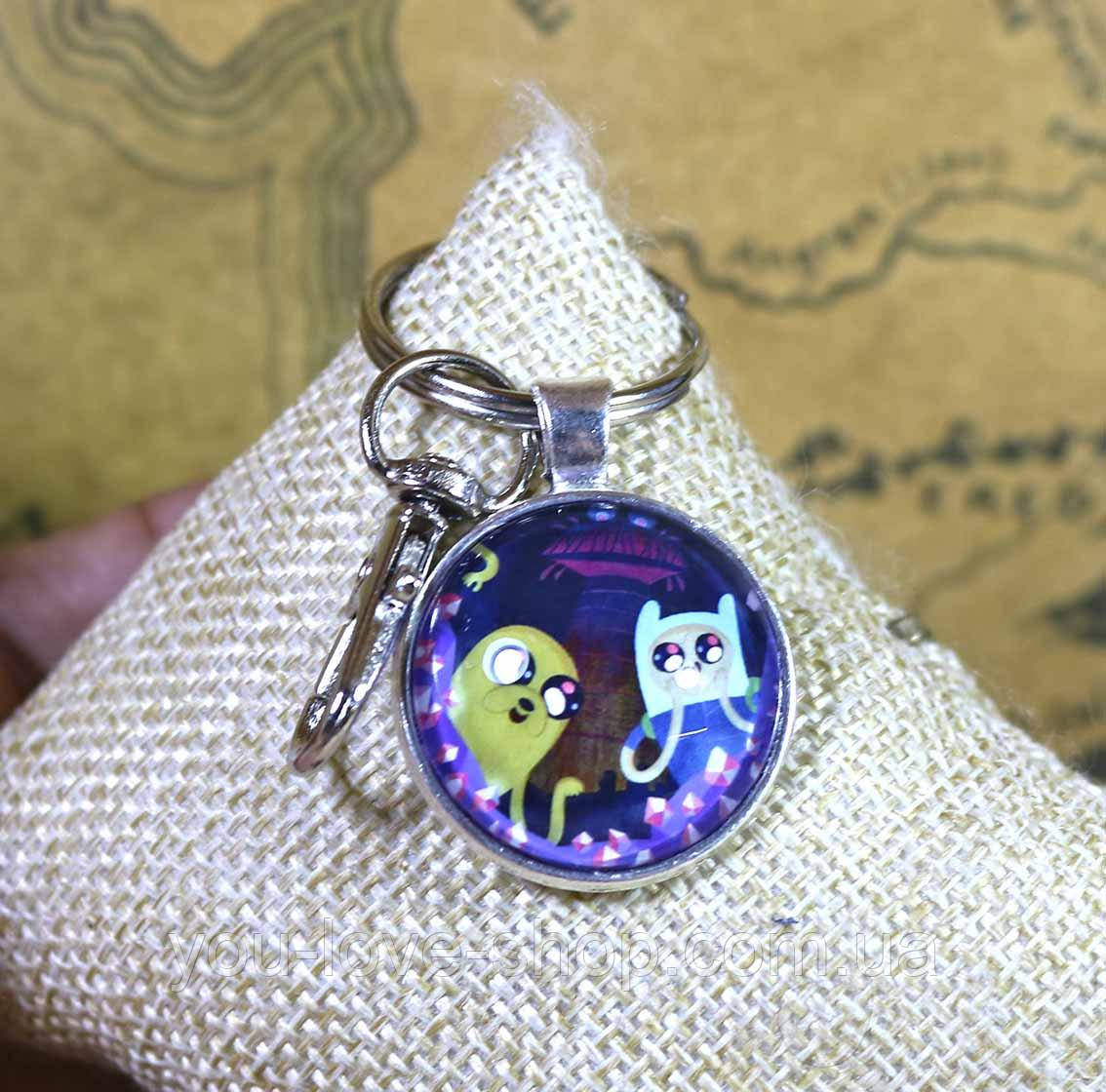 Брелок Adventure time Час пригод з кристаликами