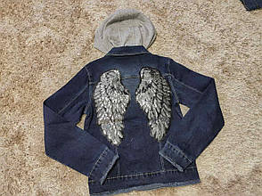 Джинсові куртки для дівчаток оптом, Grace, 134-164 р. арт.G87478, фото 2