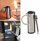 [ОПТ] Вічна бензинова сірочка Make Fire, Засіб для розпалювання вогню кресало запальничка, Нескінченна спичка, фото 3