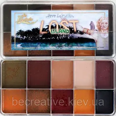 Спиртова палітра гриму Skin Illustrator® Lost Island Palette