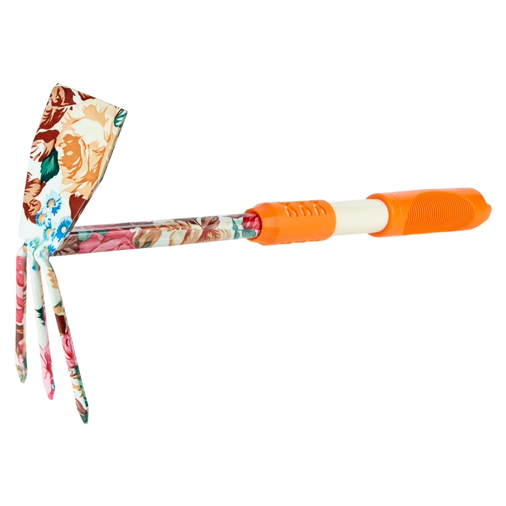Мотика комбінована плоска + 3-зуба (orange) (TPR) FLORA (5043054)