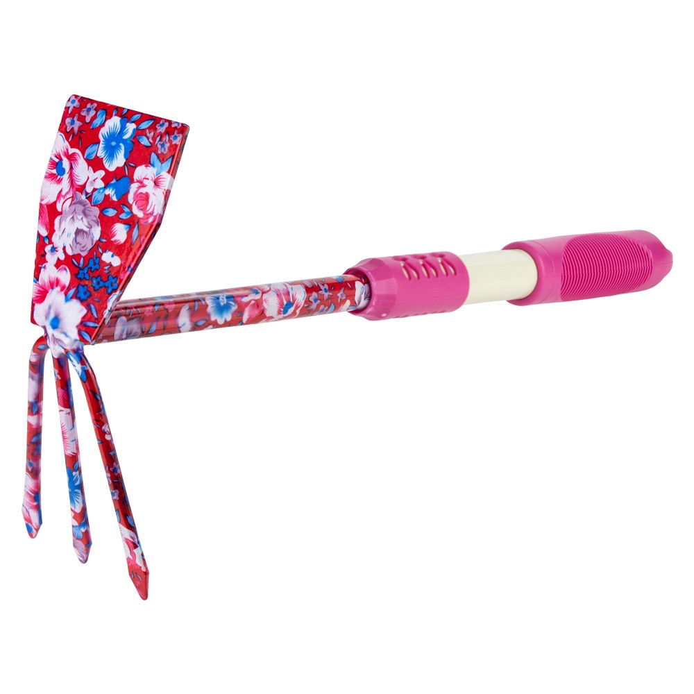 Мотика комбінована плоска + 3-зуба (pink) (TPR) FLORA (5043184)