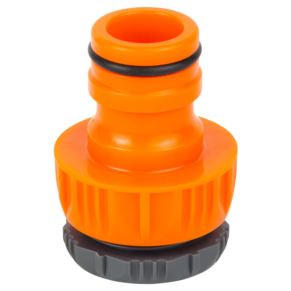 Адаптер для конектора 3⁄4" універсальний 3⁄4"×1" в/р (ABS) FLORA (5015844)