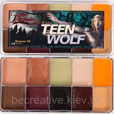 Спиртова палітра гриму Skin Illustrator® Teen Wolf Palette