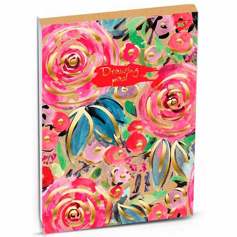 Альбом для малювання А4 30л. YES 100г/м2 склейка Colier Campbell 130462, фото 1