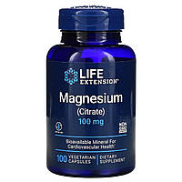 Цитрат Магнію, Magnesium (Citrate), Life Extension, 160 мг, 100 Капсул