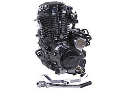 Двигун CG300-2 ТАТА на мотоцикл, 170мм (з водяним охолодженням, бензиновий)