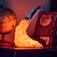 Акумулятор 3D ноткаря Космічна Ракета 800MАч, 23см