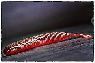 Силікон Keitech Sexy Impact 3.8" 435 scuppernong/red