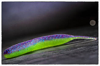 Силікон Keitech Sexy Impact 3.8" pal#06 violet lime berry