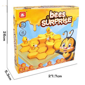 Дитяча розвиваюча гра-головоломка Bees Surprise, фото 3