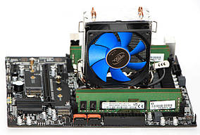 Комплект для ПК, 6 ядер 12 потоков (Xeon E5-2620 v3 2.40-3.20GHz), X99, 32GB DDR4, +кулер башня, фото 1