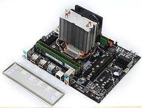 Комплект для ПК, 6 ядер 12 потоков (Xeon E5-2620 v3 2.40-3.20GHz), X99, 32GB DDR4, +кулер башня, фото 4
