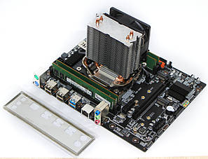 Комплект для ПК, 6 ядер 12 потоків (Xeon E5-2620 v3 2.40-3.20 GHz), X99, 16GB DDR4, +кулер вежа, фото 3