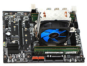 Комплект для ПК, 6 ядер 12 потоків (Xeon E5-2620 v3 2.40-3.20 GHz), X99, 16GB DDR4, +кулер вежа, фото 1