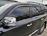Дефлектори вікон, вітровики Toyota Land Cruiser 200 2007-2020 Lexus LX 2007 6шт. (Autoclover D086), фото 6