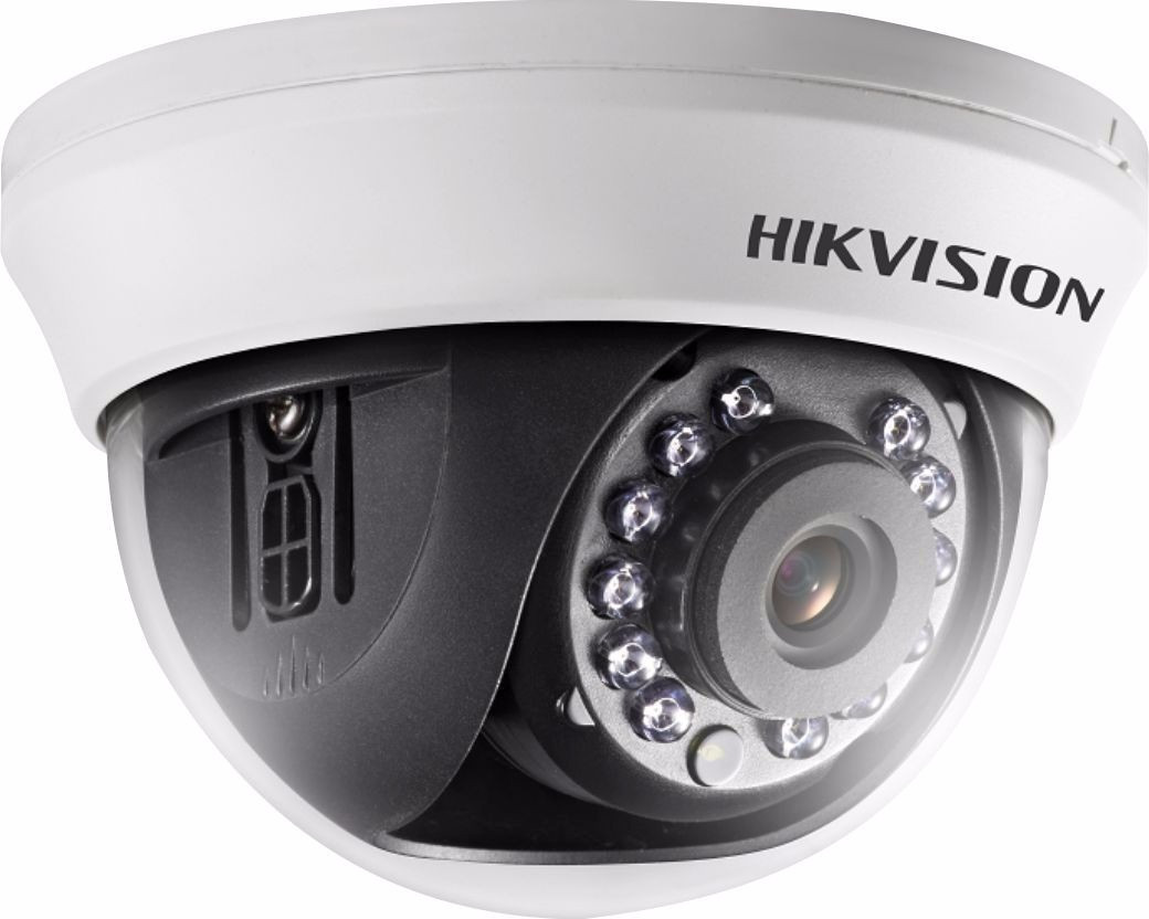 1MP Камера купольна Hikvision DS-2CE56C0T-IRMF (2.8 мм)