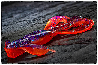 Силікон Keitech Crazy Flapper 3.6" pal#09 violet fire