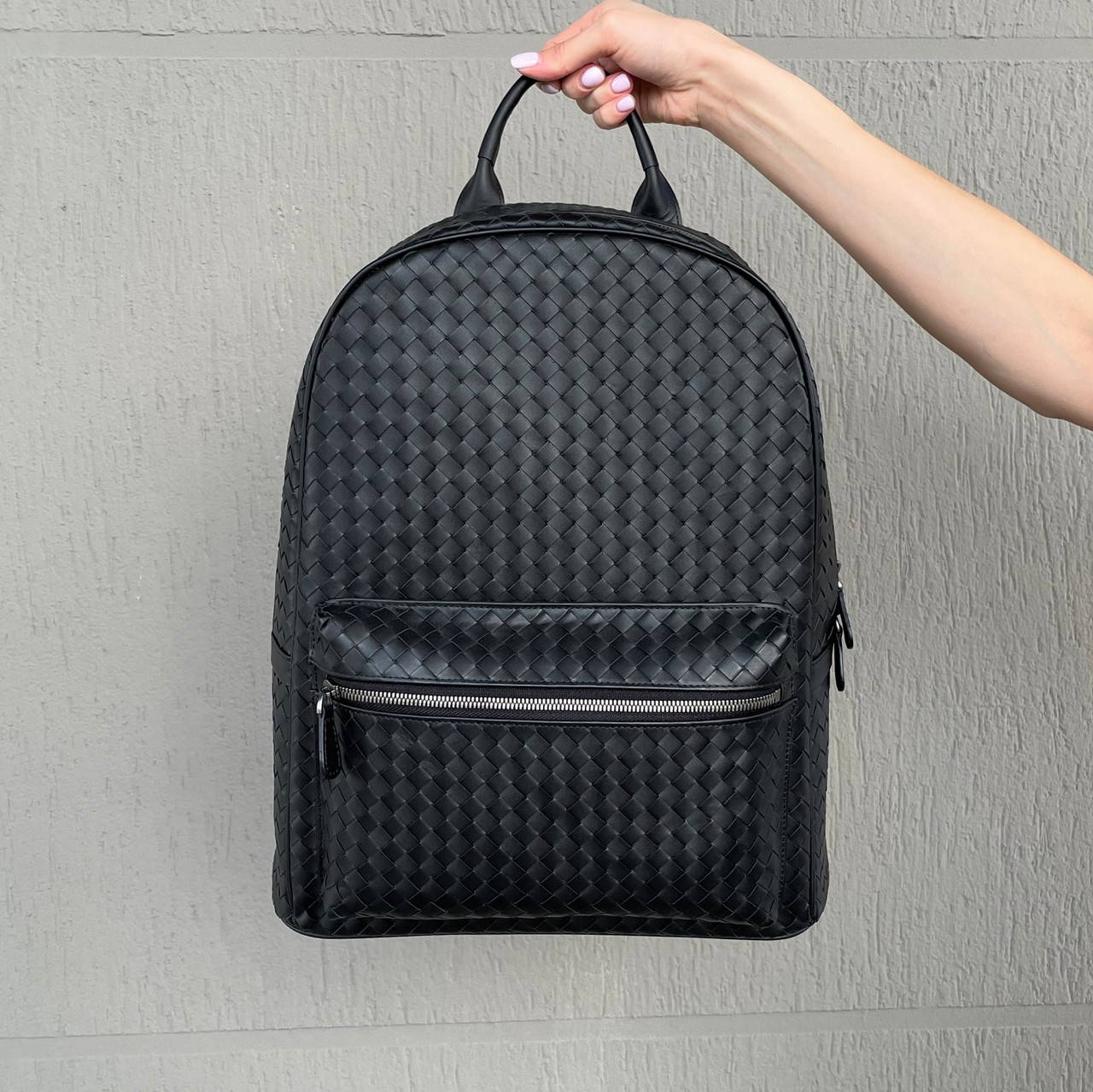 Рюкзак чоловічий шкіряний Bottega Veneta (Бітка Венета)