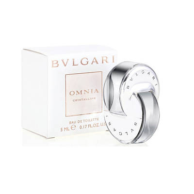 Оригінальна брендова туалетна вода Bvlgari Omnia Crystalline мініатюра 5мл, свіжий літній жіночий аромат