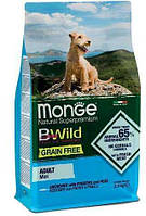 Monge (Монge) BWild Grain Free Mini Adult Anchovy Беззерновий корм з анчоусами для дрібних порід собак 15 кг