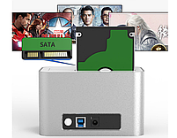 Док станція Blueendless HD01 HUB для HDD, SSD 2.5" 3.5" SATA III, USB 3.0 USB HUB, фото 2
