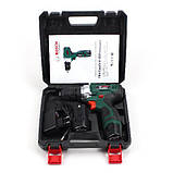 Шурупокрут акумуляторний Bosch PBA EasyDrill 1200 12 V 2 Ah шурупокрут Бош, фото 5