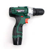 Шурупокрут акумуляторний Bosch PBA EasyDrill 1200 12 V 2 Ah шурупокрут Бош, фото 4