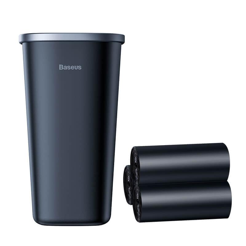 Відро для сміття BASEUS Dust-free Vehicle-mounted Trash Can | TrashBag 3 roll/90pcs, 0.8L| CRLJT-A01|